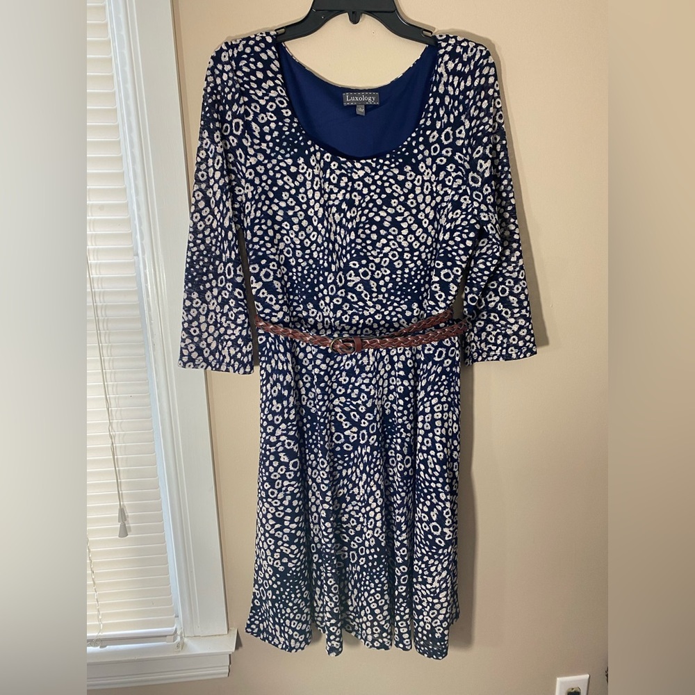 Luxology leopard print dress